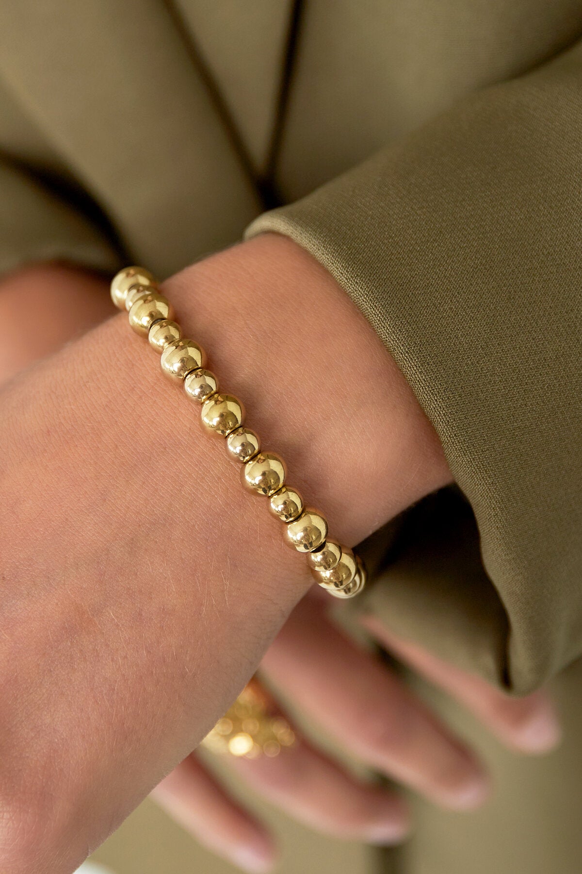 big beads armband