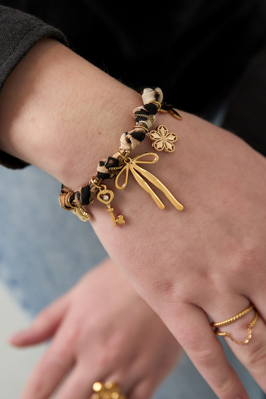 leopard trendy armband