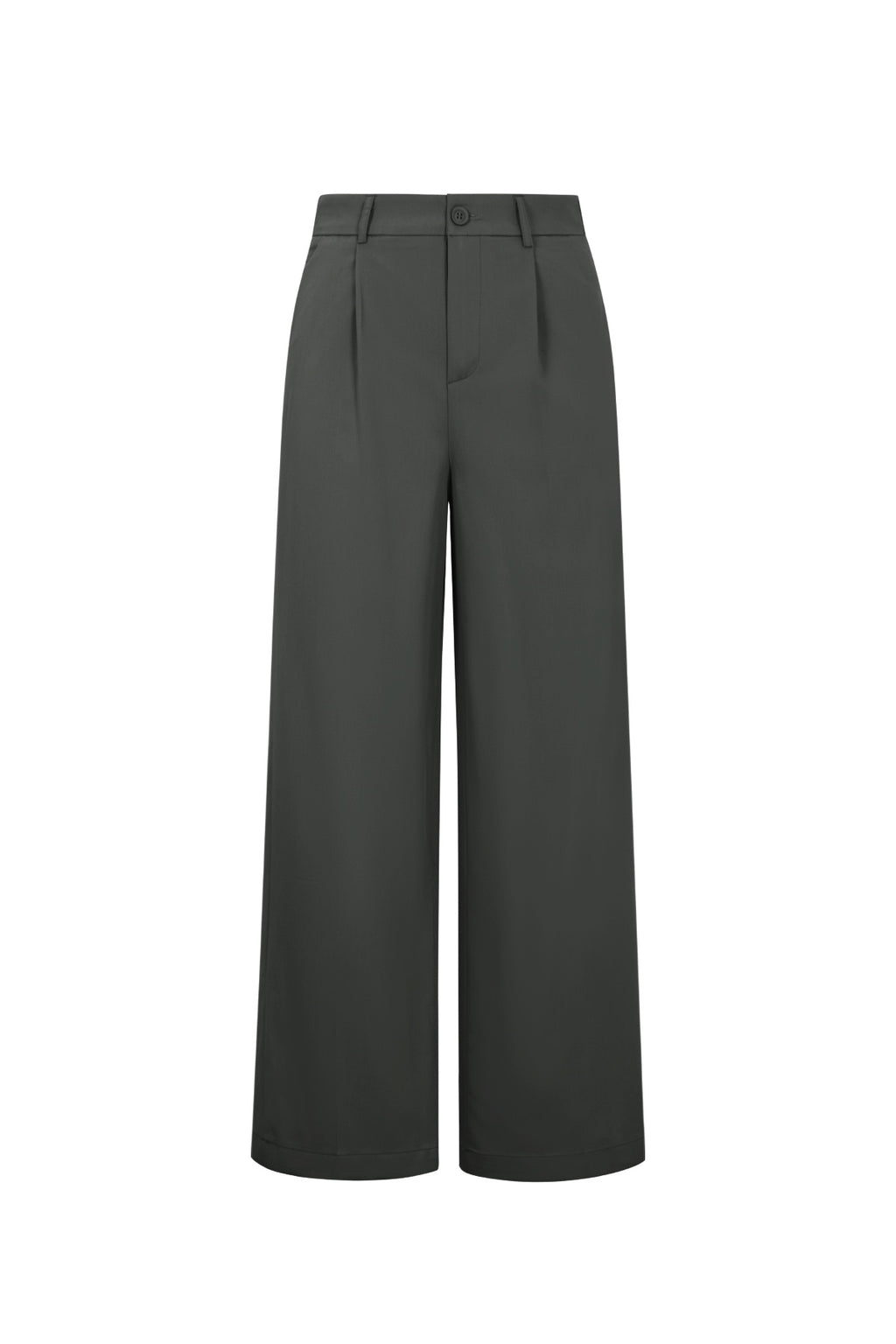 Geweven Polyestervezel Vrouwen Rechte Broek Casual Herfst/Winter