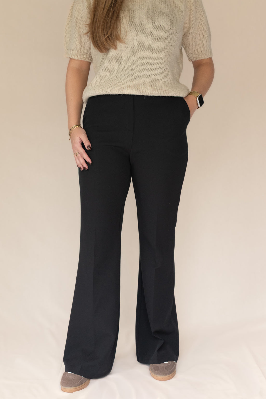 Travel flared pantalon