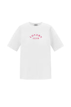 Cotton Vrouwen T-shirt Casual Letters