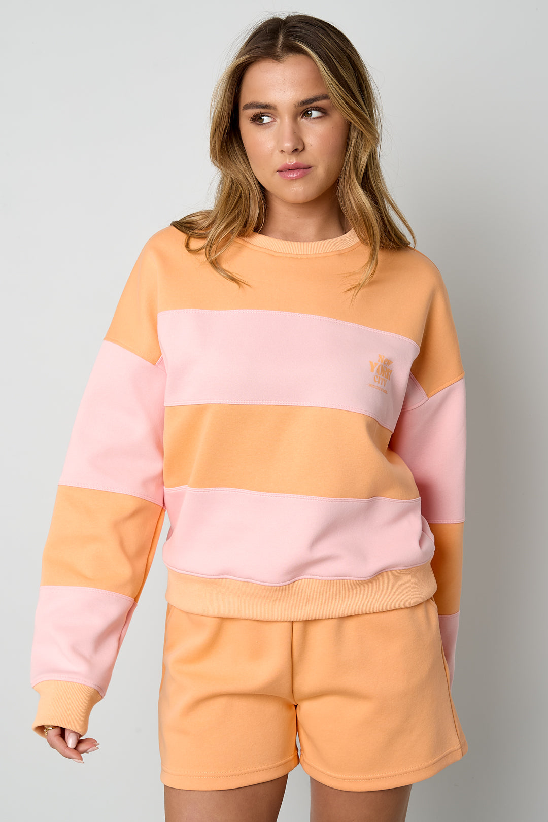 Gestreepte sweater 