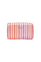 Make-up tasjes met strepen, eenvoudig, polyester, dagelijkse accessoires