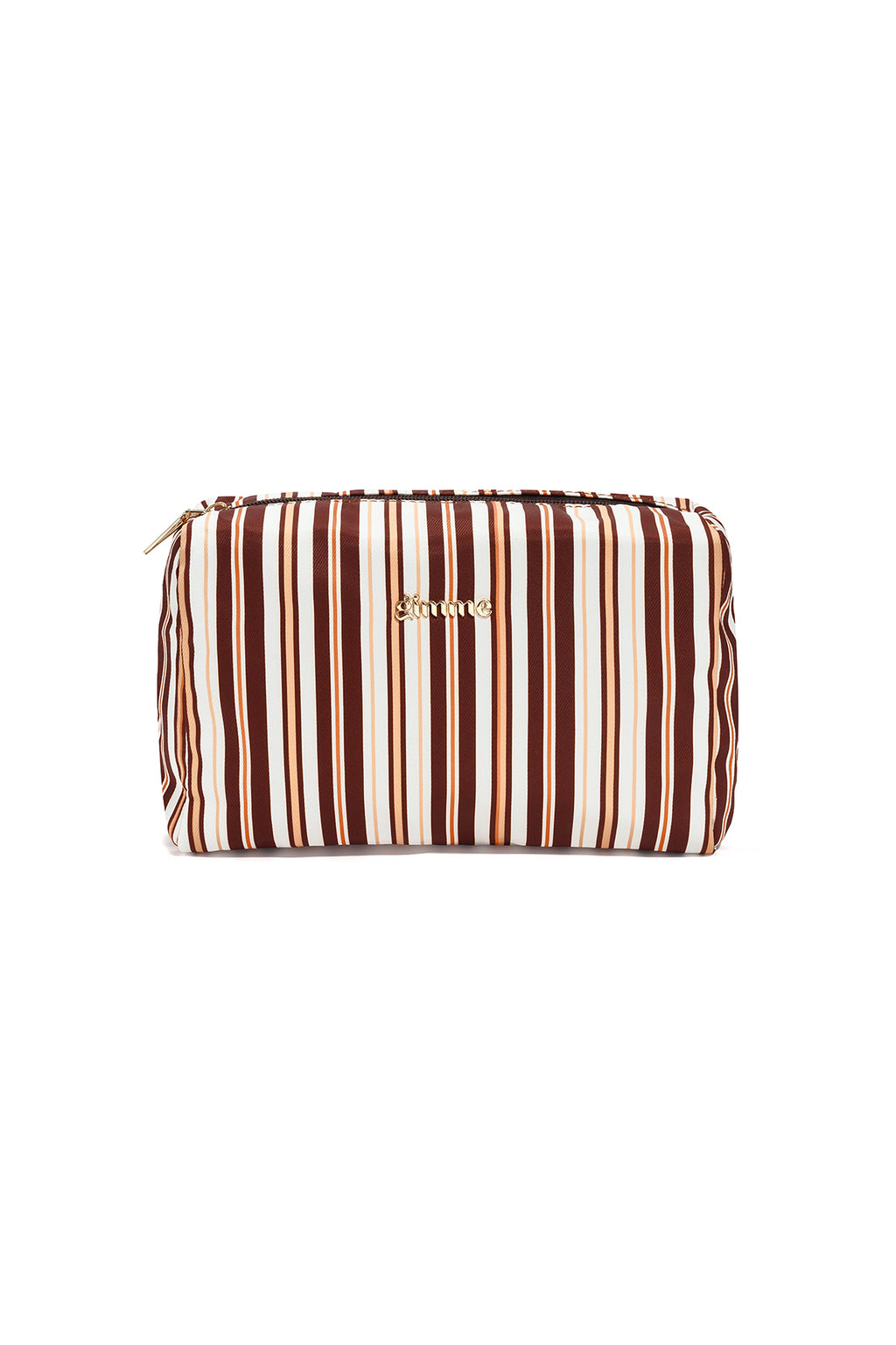 Make-up tasjes met strepen, eenvoudig, polyester, dagelijkse accessoires