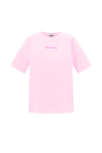 Katoen Gebreide Vrouwen T-shirt Casual Letters