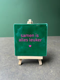 Tegel samen is alles leuker