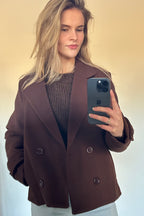 Korte trenchcoat