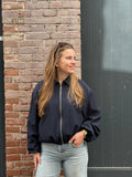 Dames jas blauw