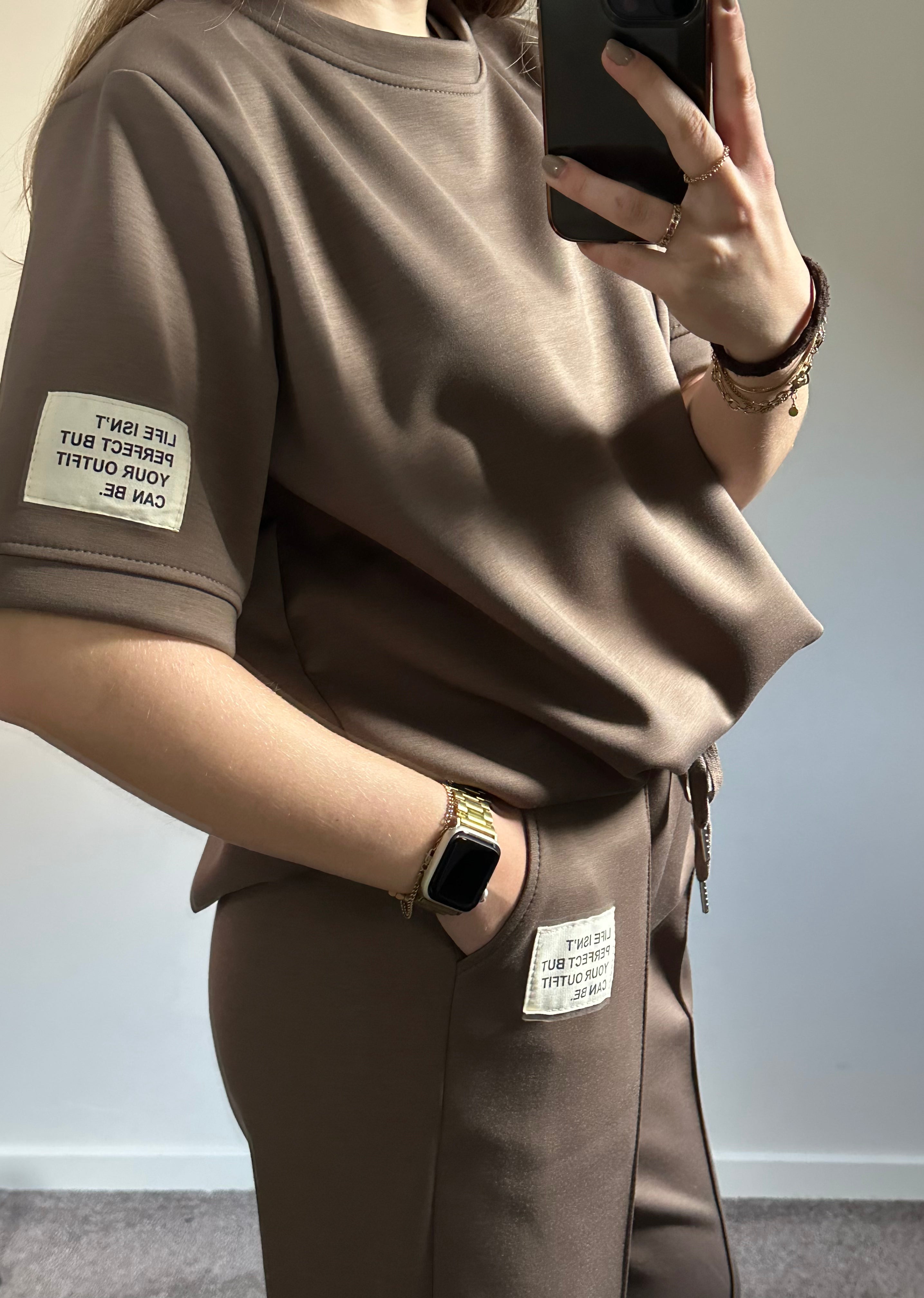 Comfy set korte mouw