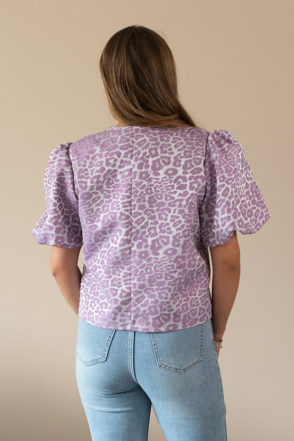 Mila top - leopard