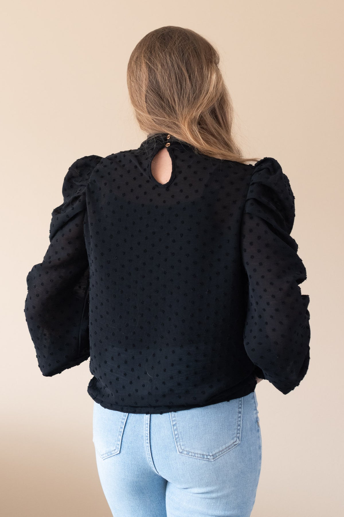 Blouse  - Zwart