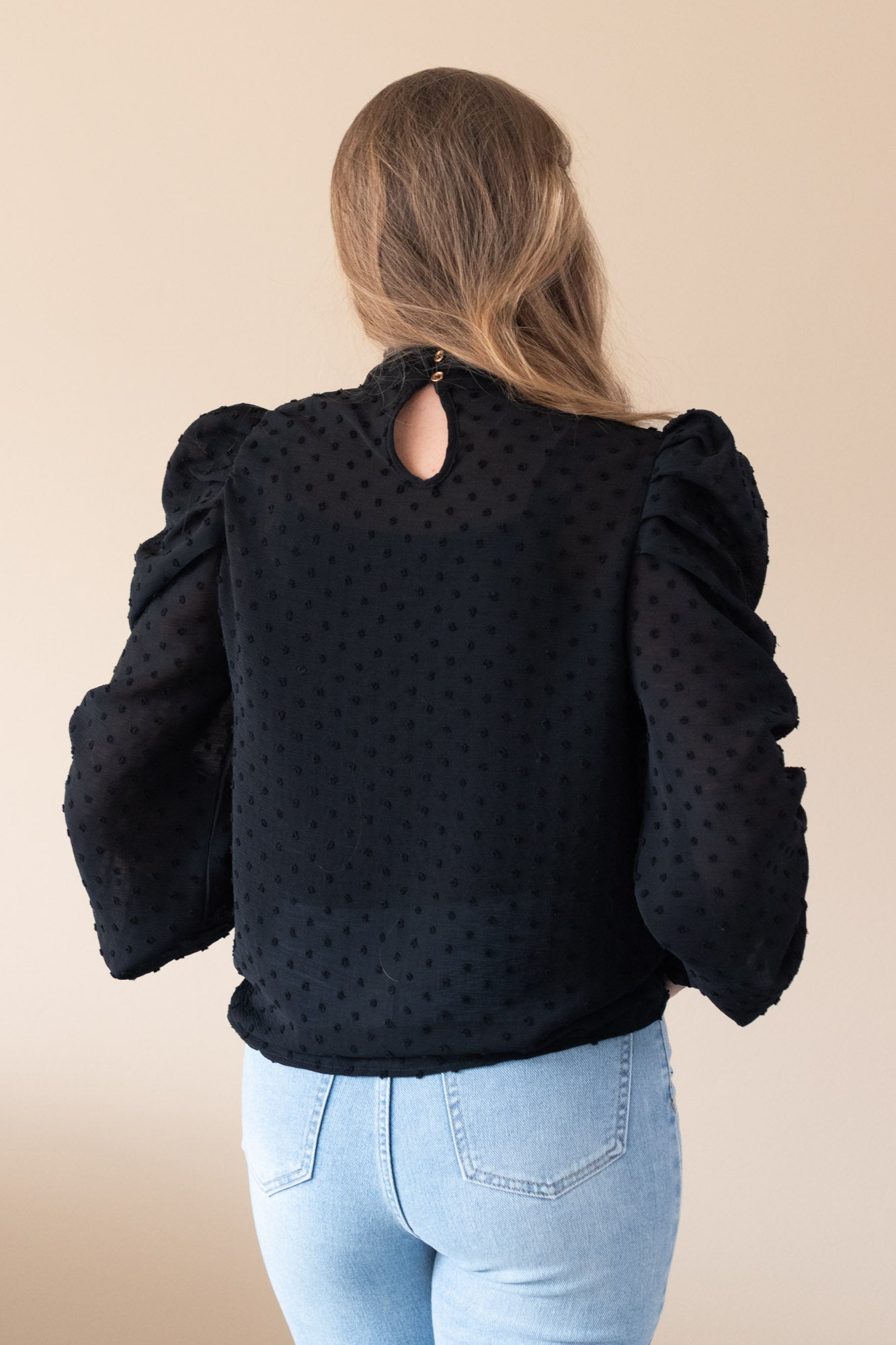 Blouse  - Zwart
