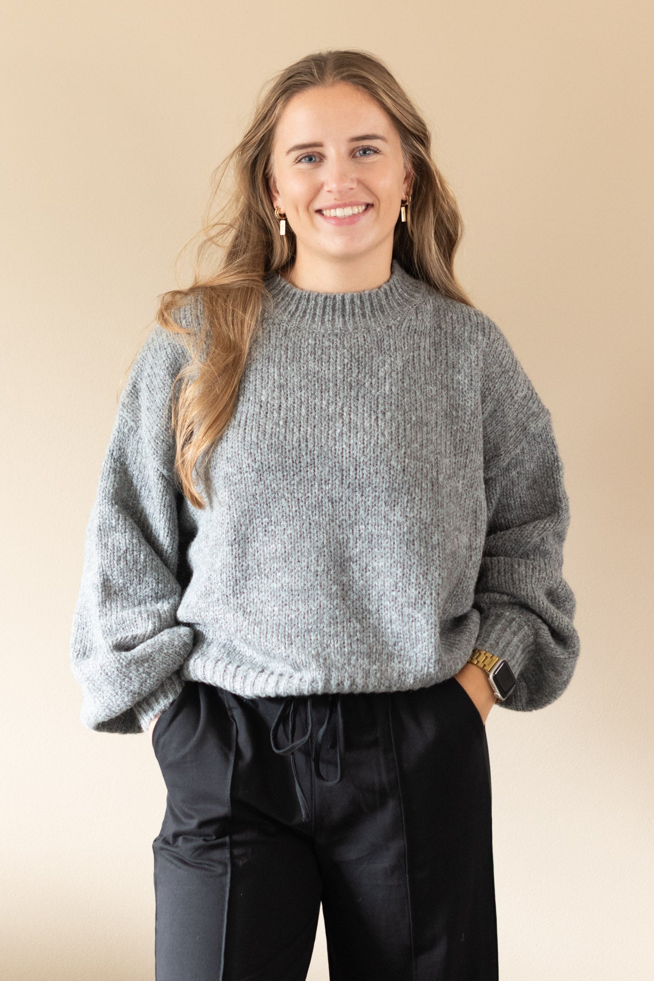 Essential sweater - Grijs