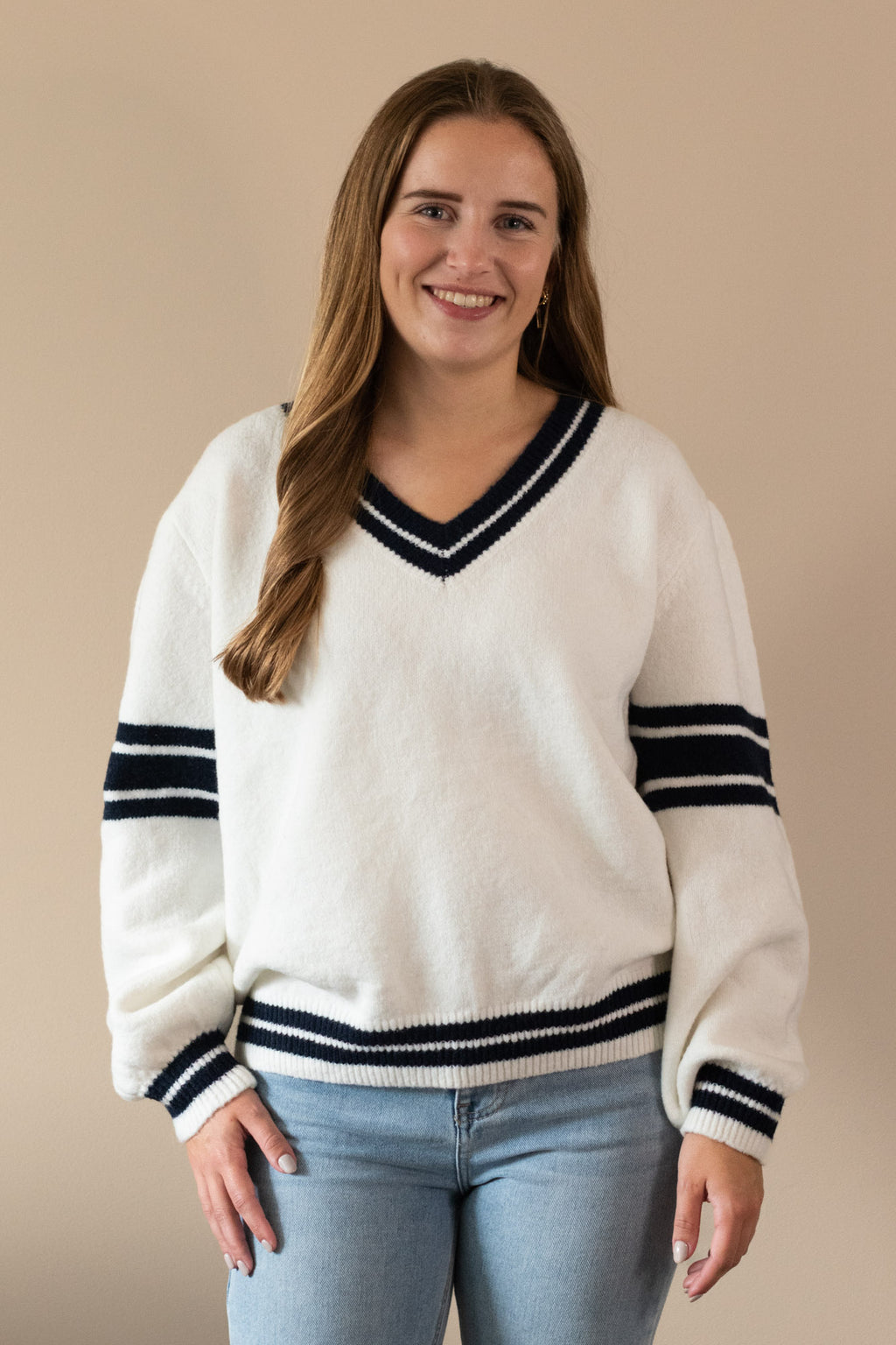 V-hals sweater 78