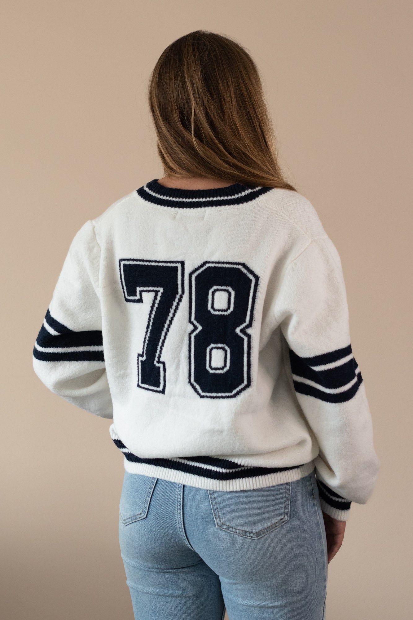 V-hals sweater 78