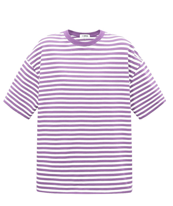 Shortsleeve streepjes