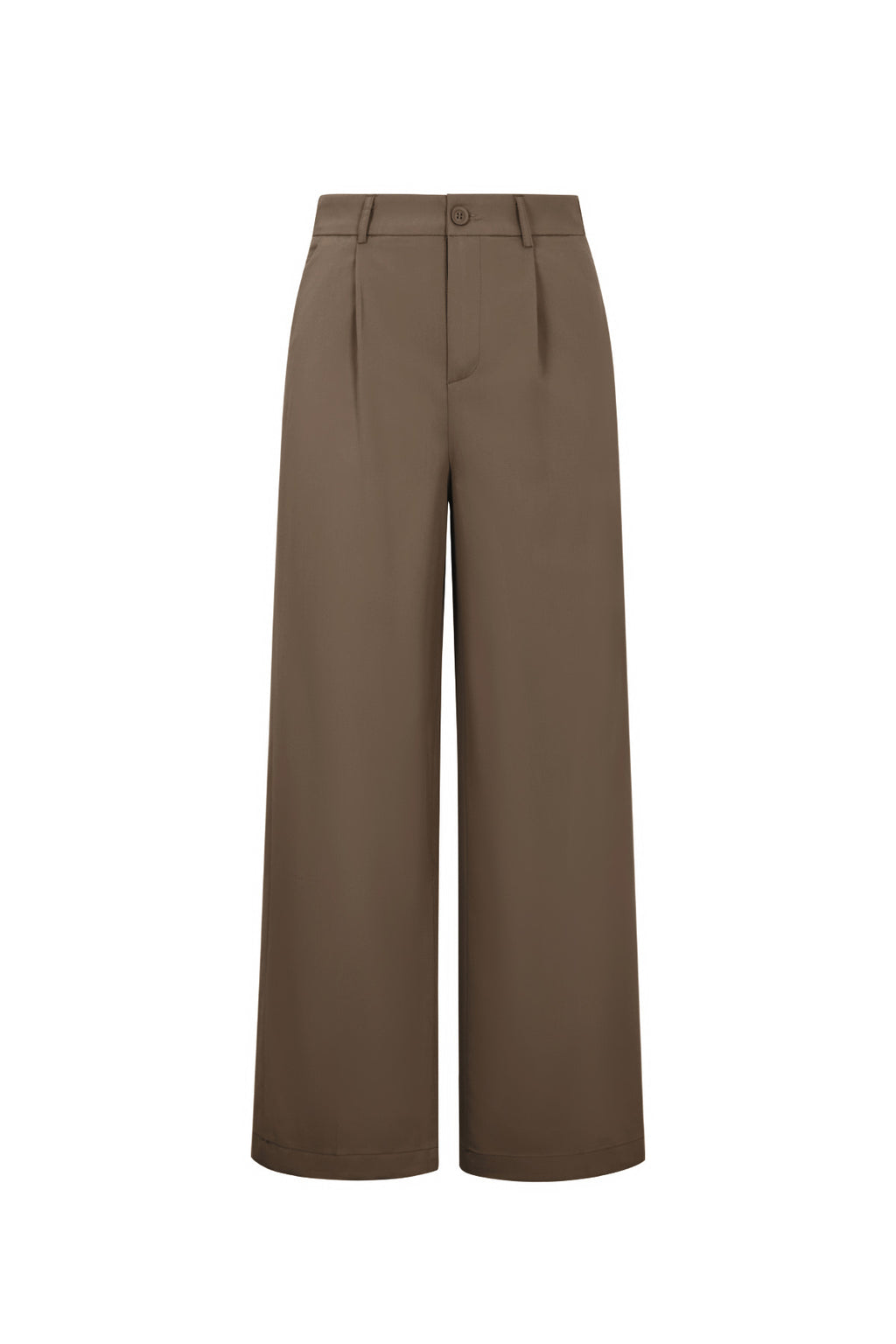 Geweven Polyestervezel Vrouwen Rechte Broek Casual Herfst/Winter