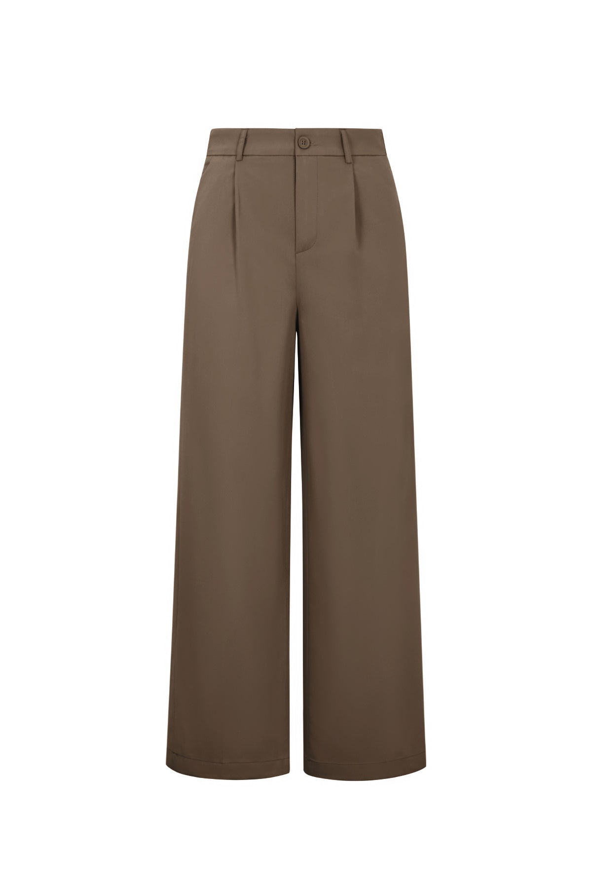 Geweven Polyestervezel Vrouwen Rechte Broek Casual Herfst/Winter