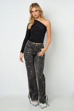one sleeve top