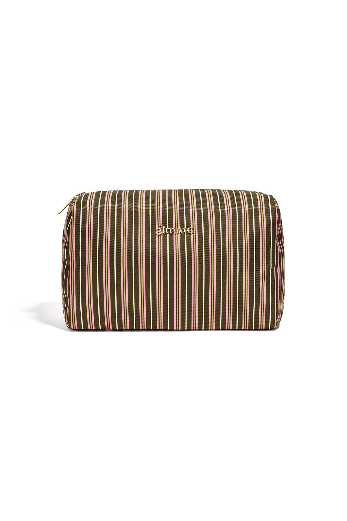 Make-up tasjes met strepen, eenvoudig, polyester, dagelijkse accessoires